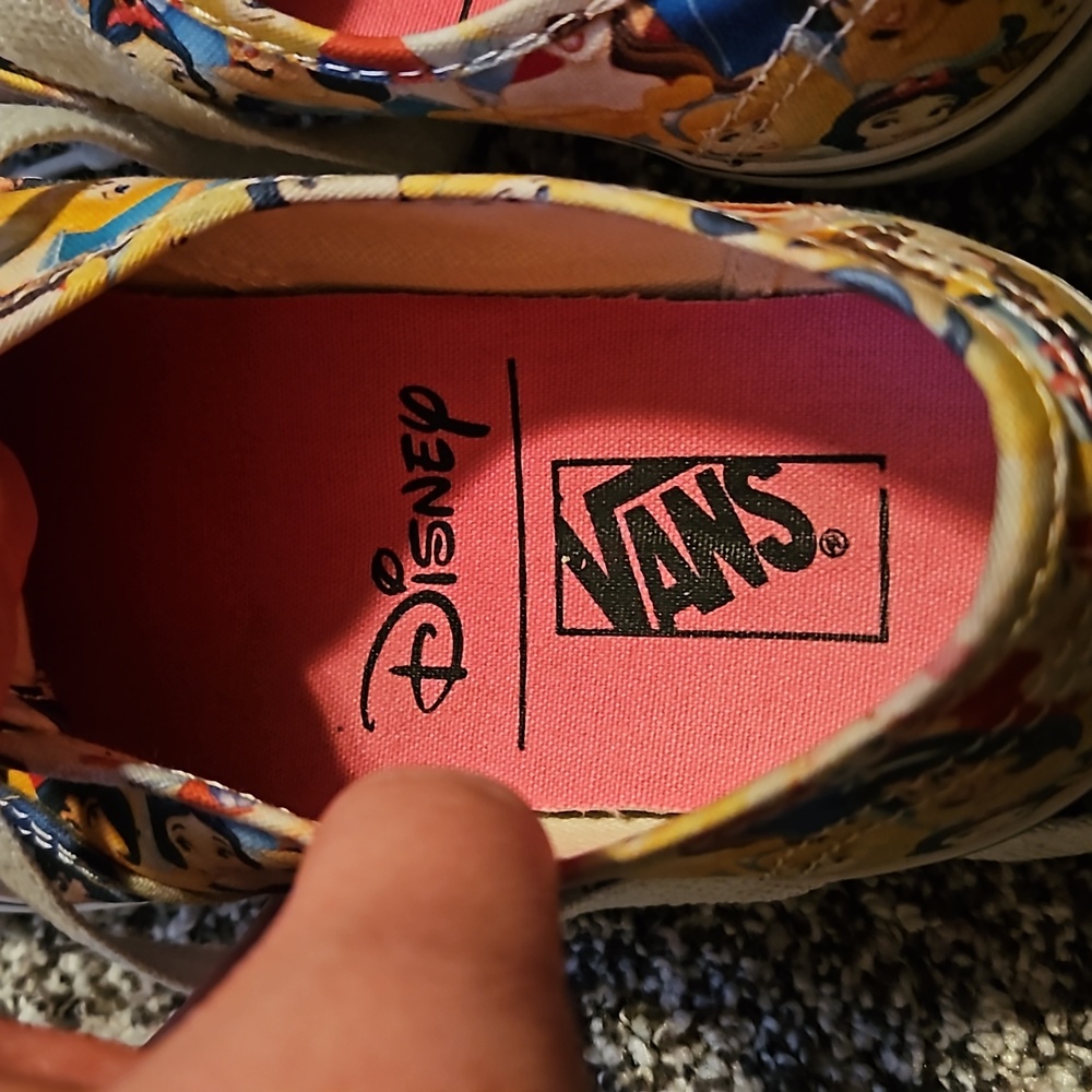 Vans size 7.5 Disney princess limited edition shoes. Show off your princess love - Picture 9 of 9